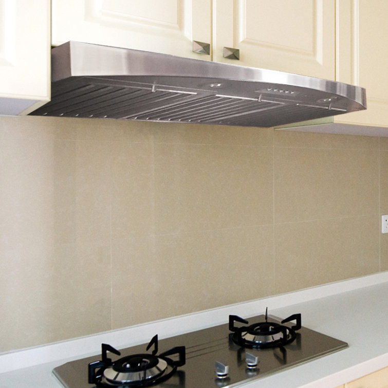 Kobe Range Hoods Premium 36 Inches 700 Cubic Feet Per Minute CFM Ducted Under Range Hood